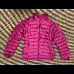 Girls Patagonia Puffy Down Jacket size XXL 16-18
